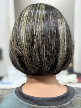 スナリー(Snaly) ハイライト活かし/ボブ/丸みボブ