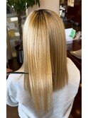 髪質改善ストレート