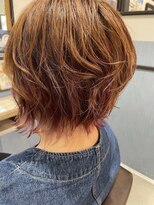 アース 鹿児島天文館店(HAIR&MAKE EARTH)&nbsp;パーマスタイルにも裾カラー♪