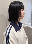レイヤーカット/ボブ/髪質改善/チェリーブラウン