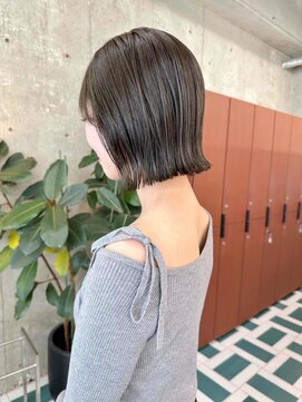 ノエ(noe) イメチェン/ホワイトブロンド/外ハネボブ/美髪/栄/矢場町c62