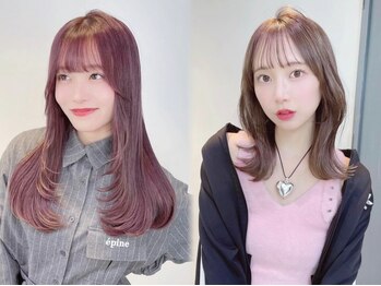 フォルテ 城北店の写真/静岡でも有数な黒染め剥がし・ブリーチ/ダブルカラーのスペシャリスト在籍★ダメージレスのダブルカラーも!
