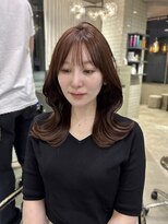リリー(Lilley) 韓国ヘア/チョコレートカラー/顔周りカット