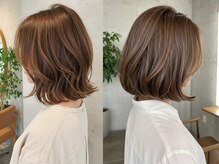 エムサロン(emu salon)の雰囲気（どこから見ても美フォルム。大人のためのきれいめボブ）