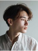 フェザーショート/刈り上げショート/ニュアンスデザイン/メンズ