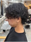 栃木メンズ波巻きスパイラルパーマシャドウパーマツイストパーマ