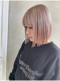 【NAiVE HAIR 】WHITE PINK
