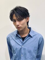 ロンドオム 池袋(Lond Homme)&nbsp;men's/メンズ/ダウンパーマ/黒染め/韓国/ブルーブラック/池袋