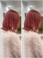 ローリン(Rolling)&nbsp;【RURI】10代20代/切りっぱなしボブ/ベビーピンク/福岡天神