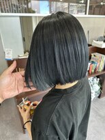 インドア(indoor)&nbsp;切りっぱなしボブ