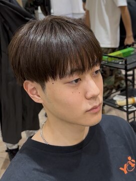 曲がる縮毛矯正専門店 バイ レイズ 名駅(曲がる縮毛矯正専門店 by RAYS) ナチュラルマッシュブラウンカラー h