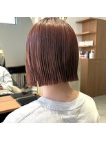 ファヴォリ(favori)&nbsp;【favori 自由が丘】オレンジブラウンボブ