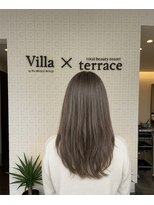 ヴィラ アンド テラス(Villa X terrace) 髪質改善/縮毛矯正/酸性ストレート/ヘッドスパ/白髪染め