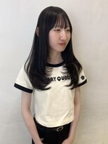 アクシス 栄店(`AXIS)&nbsp;森崎ワンホンレイヤー/ミルクティーブロンド/ダークブルー/栄