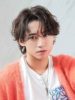 メンズヘアセンス 渋谷(MEN'S HAIR SENSE)&nbsp;ニュアンスパーマ/センターパート/メンズ/眉毛/フェザーパーマ