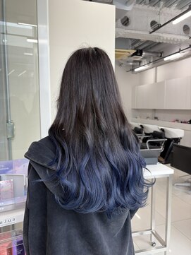 アライブ ハラジュク(ALIVE harajuku) ブリーチインナーバレイヤージュグラデーションカラー夕貴