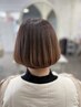 【ショートヘア限定】ストレート＋カット　￥8500