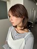 【リラクゼーション】カット+30分ヘッドスパ¥11000