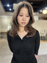 ロアバイチェリーコークウブ(Loa by CHERRY COKE ubu) レイヤーミディアム×ミルクティーベージュ