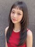 透明感カラー＋髪リッチトリートメント　￥15000