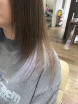 シェリッシュ ノース(Sheriche North) ホワイトラベンダー×インナーカラー