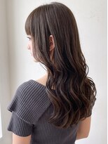 アース オーセンティック 関内店(EARTH Authentic)&nbsp;髪質改善韓国風くびれ艶髪カラーショコラブラウン透明感カラー