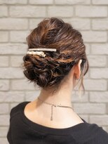 ネオリーブ チッタ 阿佐ヶ谷店(Neolive citta)&nbsp;編み込みふんわり大人可愛いフルアップ