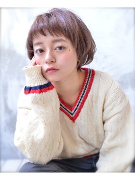 マイルス(MILES) ★MILES/L.Aガール風フェザーマッシュ/TEL052-212-5870★