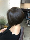 洗いざらしショートボブ