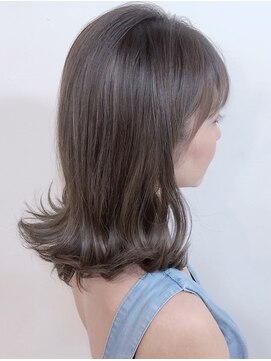 フルール(fleur) 外ハネ大人可愛さミディ     fleur大崎