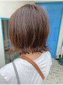 外ハネボブブラウン