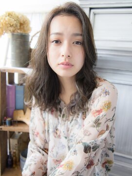 アンジュ ヘアー(Ange hair) アンジュヘア　大人かわいい無造作ロング