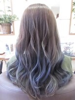 コアフィールフィス(COIFFURE fils)&nbsp;【見附・今町】シルバーアッシュ バレイヤージュ