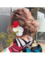 ヘアメイク ミチ 富田店(HAIRMAKE MICHI)&nbsp;【MICHI 富田店 古作 蓮】成人式hair set