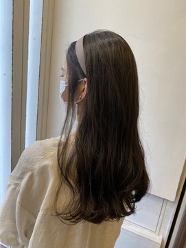 アン(Hair make un) グレージュカラー
