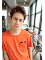 オースティン 門前仲町(AUSTIN)&nbsp;ビジネスツーブロックOK★かき上げトランクスヘアくせ毛風パーマ