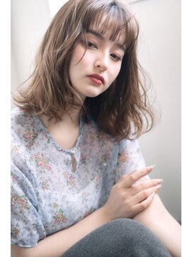 エスドットブルーム(S.BROOM) ニュアンスウェーブセミディ