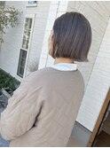 ミニボブ　グレージュ