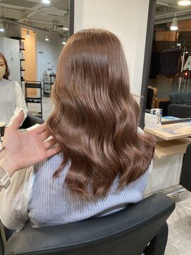 ラフ 難波店(LAFF) #黒髪#ボブルフ#ネビージュ#小顔#ワンレン