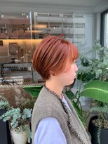 ヘアサロン ビータ(Hair salon BITA)&nbsp;◎ショートカット×オレンジカラー