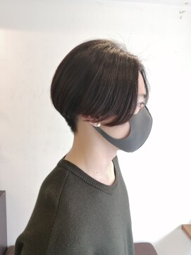 個室型美容室 グリーン(green) ツーブロック前下りマッシュ◎メンズカット