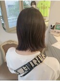 ギリギリしばれる長さの前下がり外ハネくびれボブカットが上手い