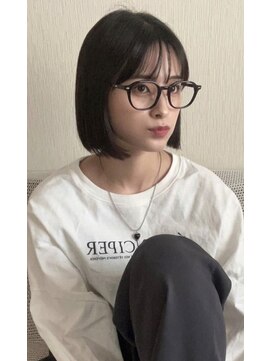 ナループロア ルームー(Nalu pu loa ROOMOO) ゆるまきタッセルカット/タッセルカット/タンバルモリ/韓国ボブ