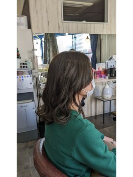 ヘアリゾートエーアイ 浅草店(hair resort Ai) 冬のトレンド ブルージュ ベージュカラー アッシュ