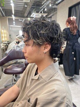 フラッグヘア 新宮店(Flag HAIR) メンズパーマツイストパーマツイストスパイラルパーマ刈り上げ