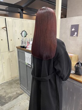 ニコヘアー(niko hair) wine red