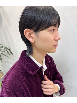 ヤイエ 青山店(yiye) マッシュウルフ/ニュアンスパーマ/メンズ/メンズカット/パーマ