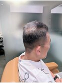 シルバーグレー ベリーショート<理容室>