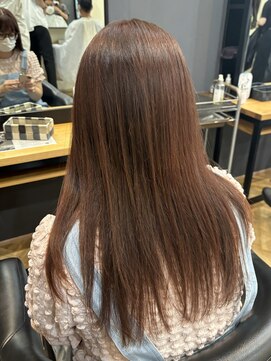 アルター(aL ter) 【レッドブラウン×トリートメント】前髪/鎌取/中島真里奈