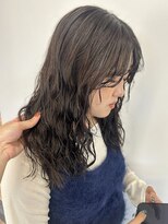 カノエ 福岡香椎店(canoe)&nbsp;ケアパーマ　ニュアンスパーマ　緩めパーマ　ミディアムパーマ